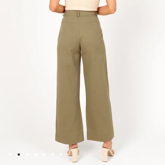 Petal & Pup - Lawrence Pant - Olive Green - Wide Leg Pant - Picture 5 of 5